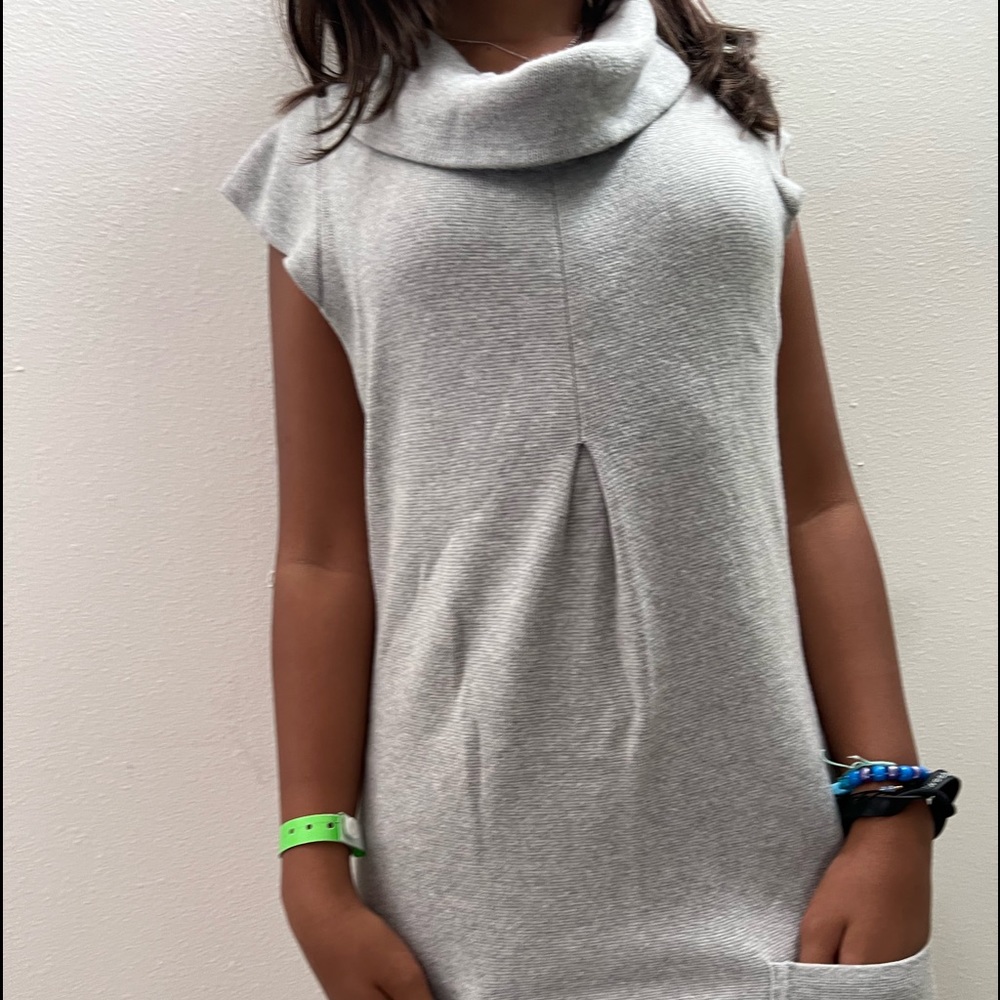 Anthropologie SHAE cashmere blend cowl next sweat dress